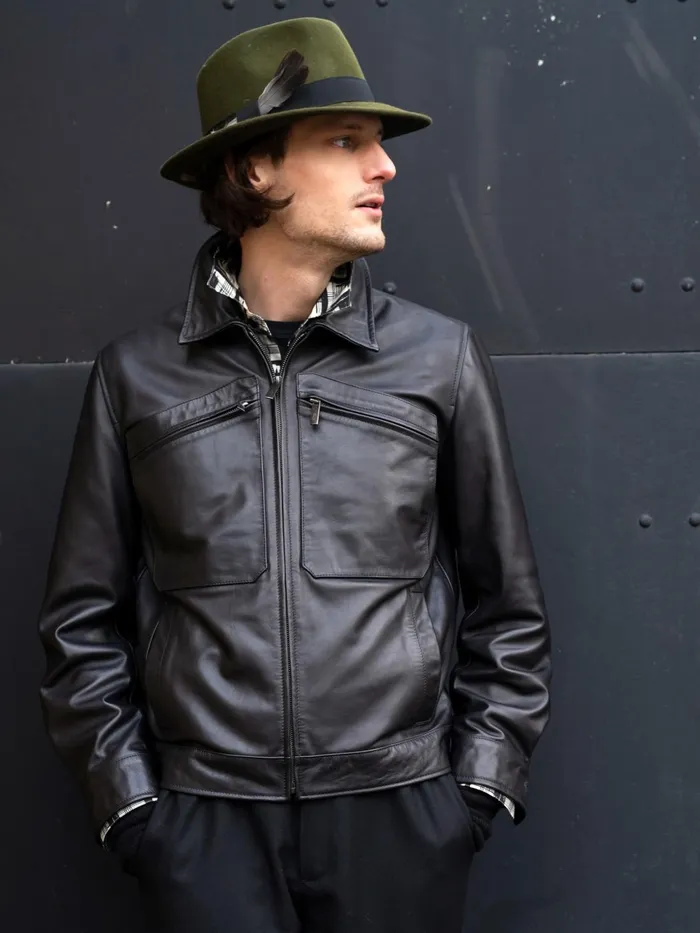 Agns B Jackets and Coats Men Our Timeless Calfskin Jacket A Heritage Piece 