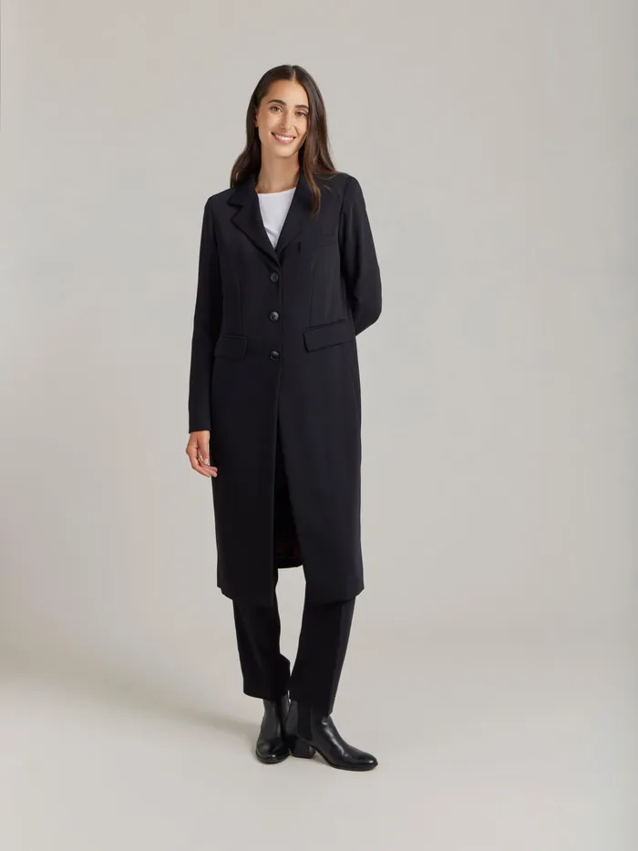 Agns B Jackets and Coats Women Black Charley Coat Photo Lining
