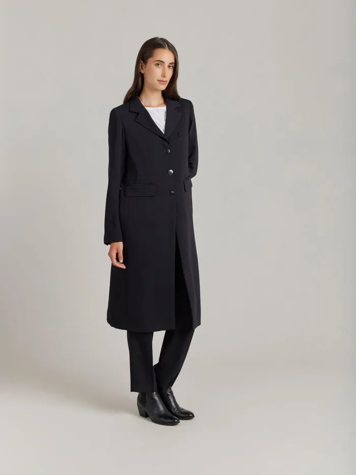 Agns B Jackets and Coats Women Black Charley Coat Photo Lining