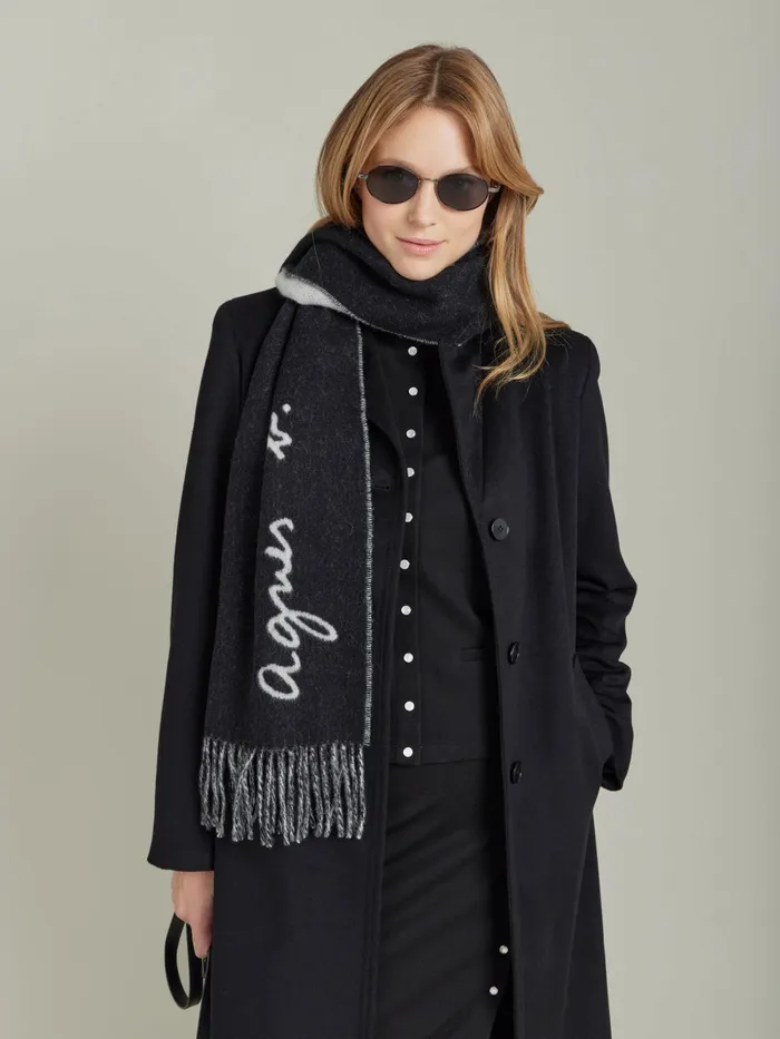 Agns B Jackets and Coats Women Black Milano Viscose Tambour Jacket