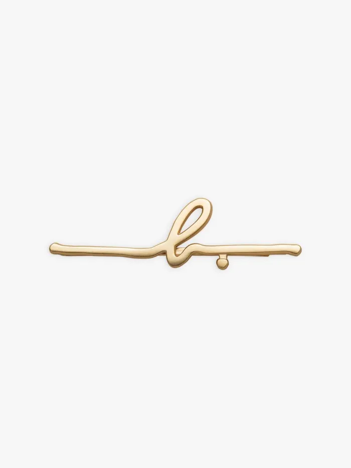 Agns B Jewellery and Watches Women Golden 034b034 Hair Clip