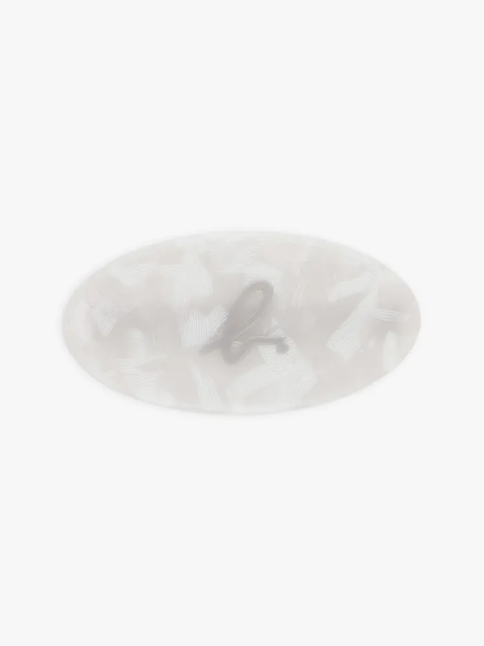 Agns B Jewellery and Watches Women White Annie Hair Clip