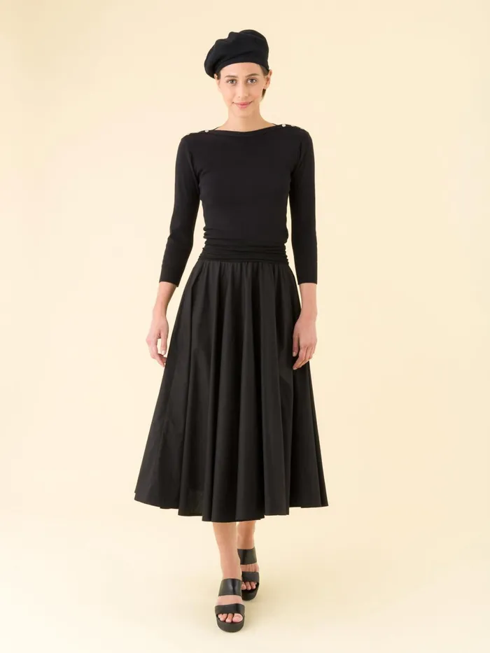Agns B Jumpers Women Black 34length Sleeves Badiane Sweater