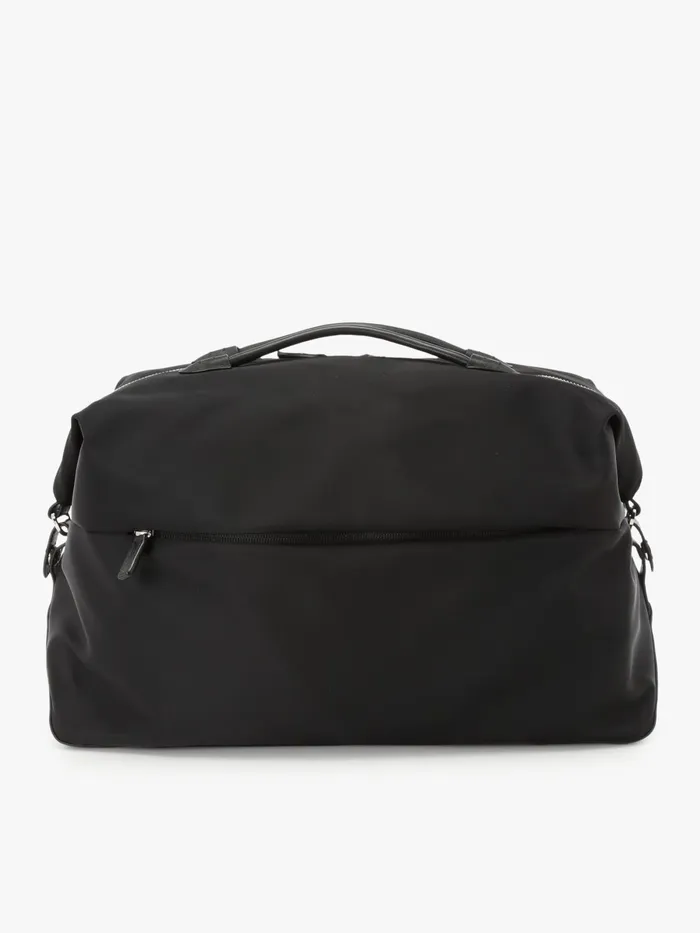 Agns B Large Bags and Totes Women Black Nylon Strap Bag
