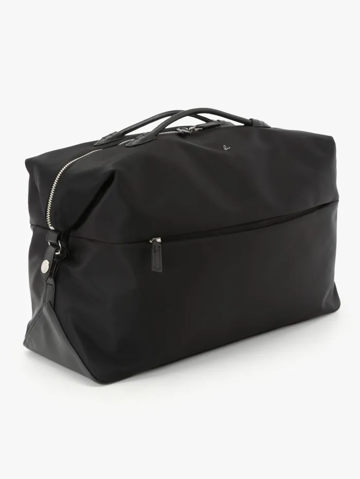 Agns B Large Bags and Totes Women Black Nylon Strap Bag