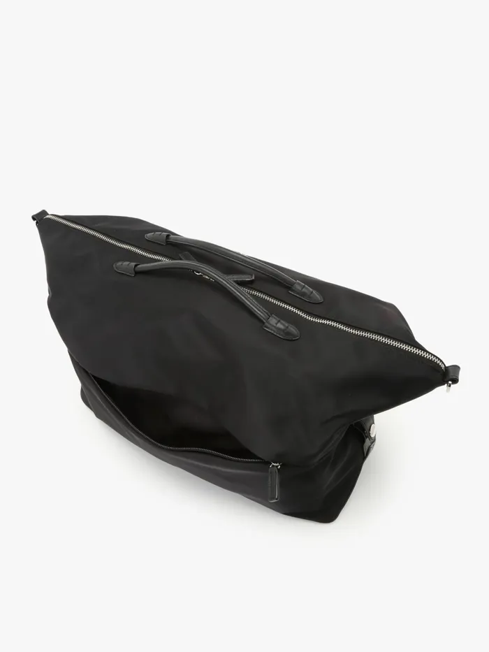 Agns B Large Bags and Totes Women Black Nylon Strap Bag