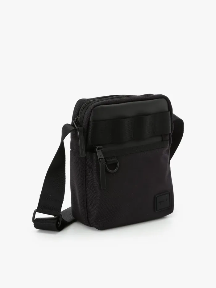 Agns B Shoulder Bags Men Black Nylon Shoulder Bag