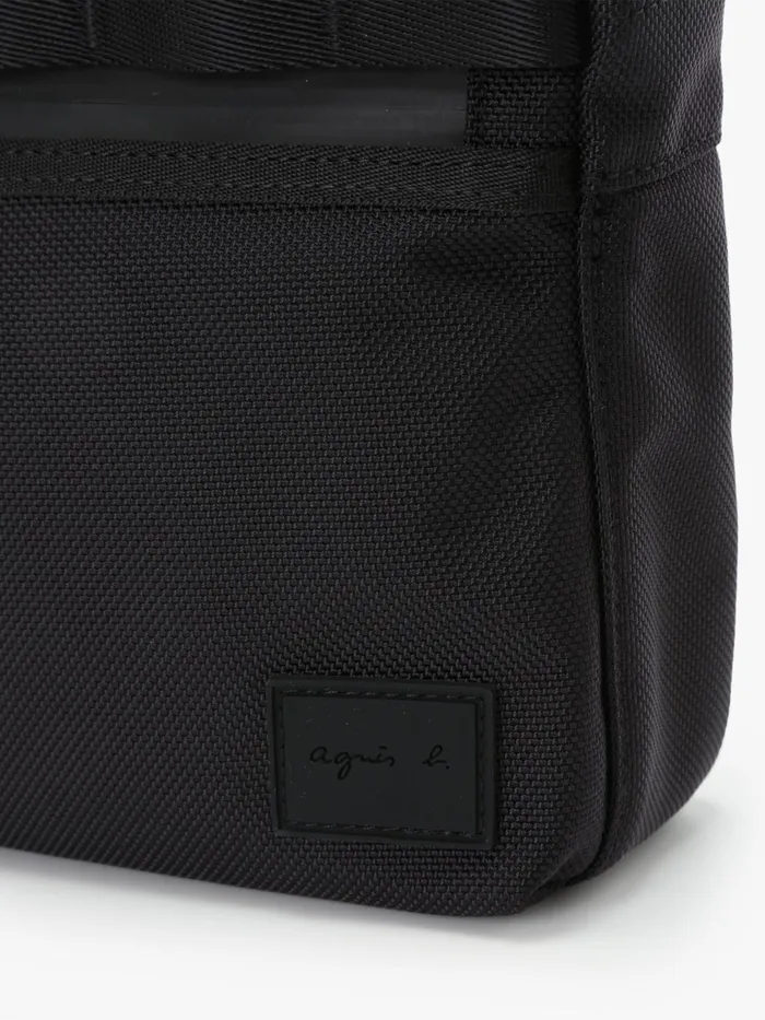 Agns B Shoulder Bags Men Black Nylon Shoulder Bag
