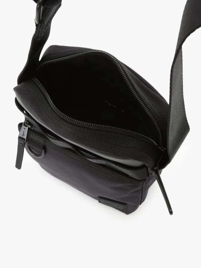 Agns B Shoulder Bags Men Black Nylon Shoulder Bag