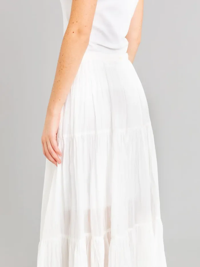 Agns B Skirts and Shorts Women White Underskirt