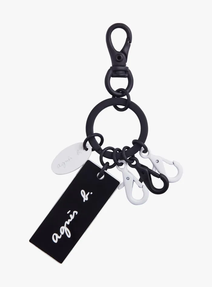Agns B Small Leather Goods Women Black 034agns B034 Keyring