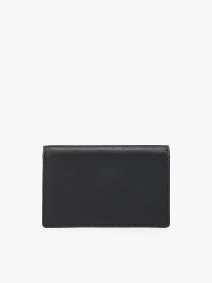 Agns B Small Leather Goods Women Black Leather Wallet