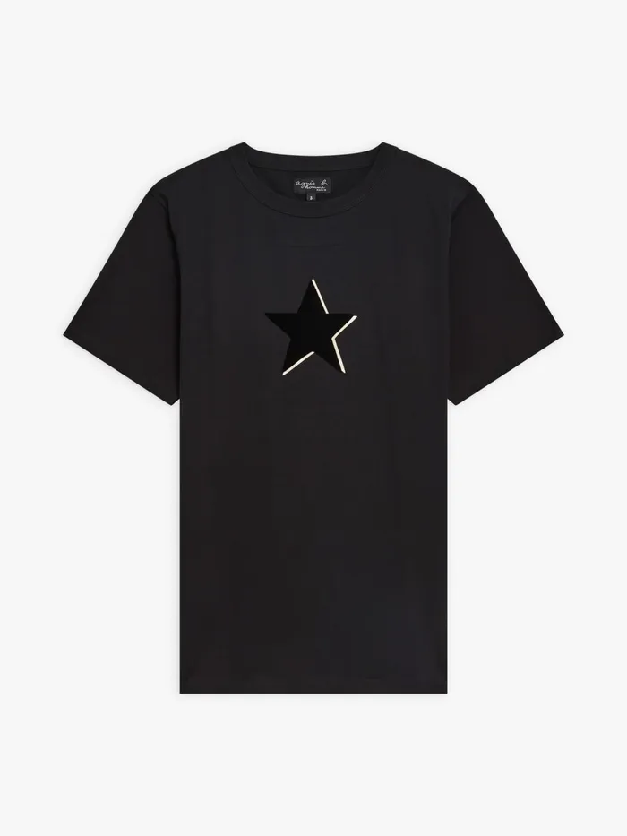 Agns B Tshirts and Polo Shirts Men Black Cotton Jersey Screenprinted Brando Tshirt Agns B Tshirts and Polo Shirts Men Black Cotton Jersey Screenprinted Brando Tshirt