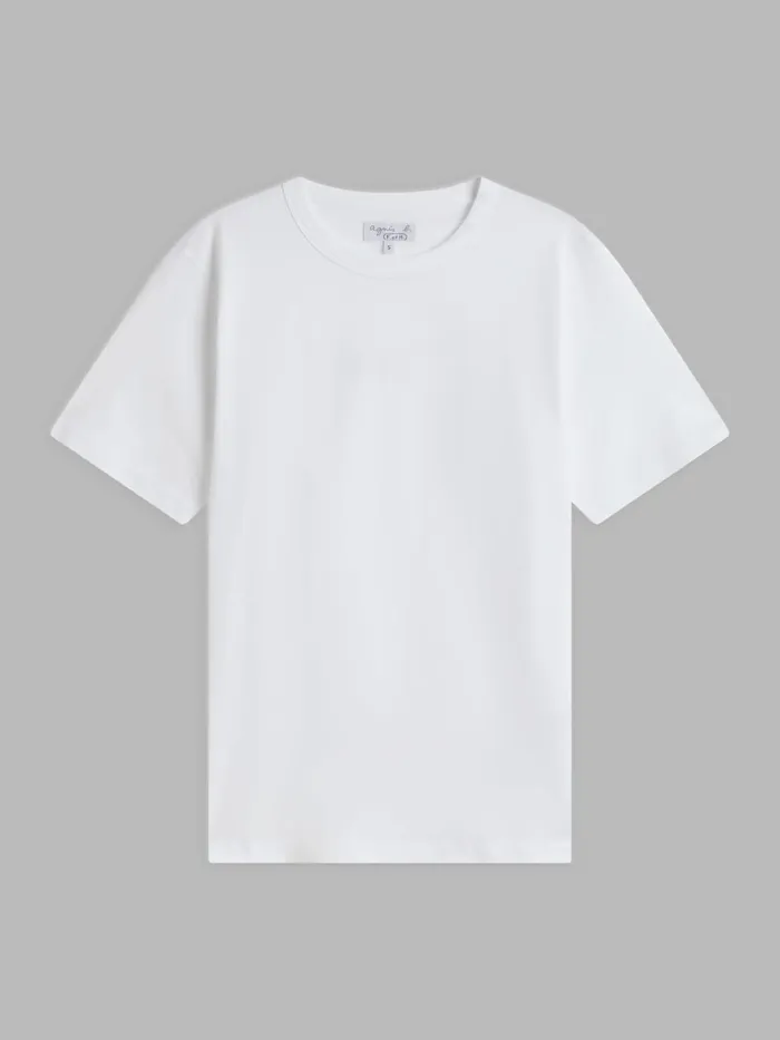 Agns B Tshirts and Polo Shirts Men White Le Mixte 034b Cool034 Unisex Cotton Jersey Tshirt Agns B Tshirts and Polo Shirts Men White Le Mixte 034b Cool034 Unisex Cotton Jersey Tshirt