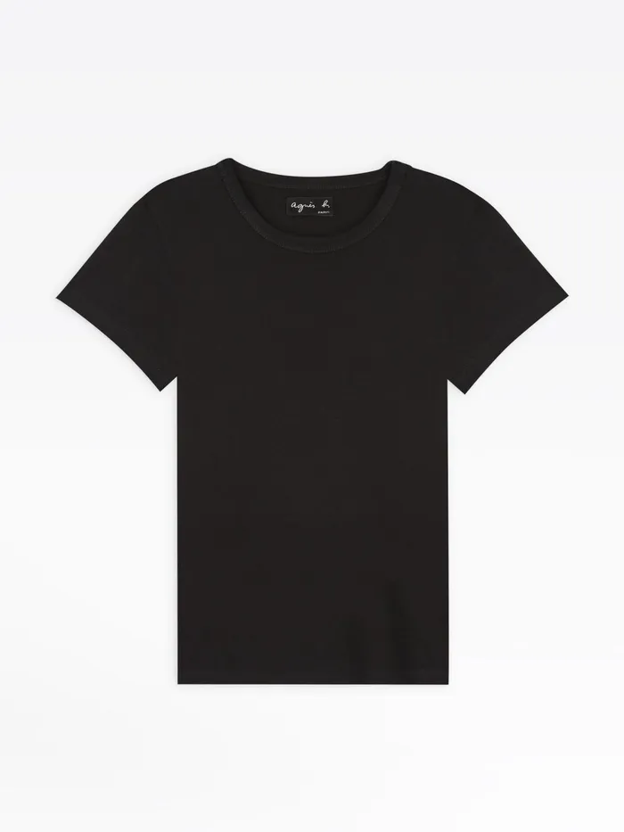 Agns B Tshirts and Tank Tops Women Black Short Sleeves Brando Tshirt