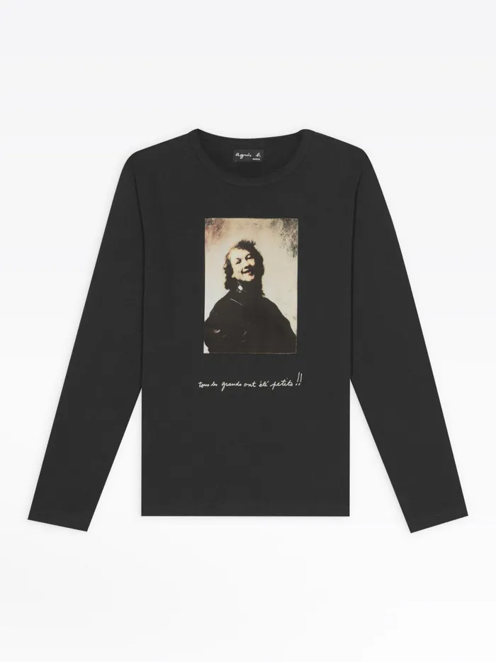 Agns B Tshirts and Tank Tops WomenMen Black Tshirt Rembrandt