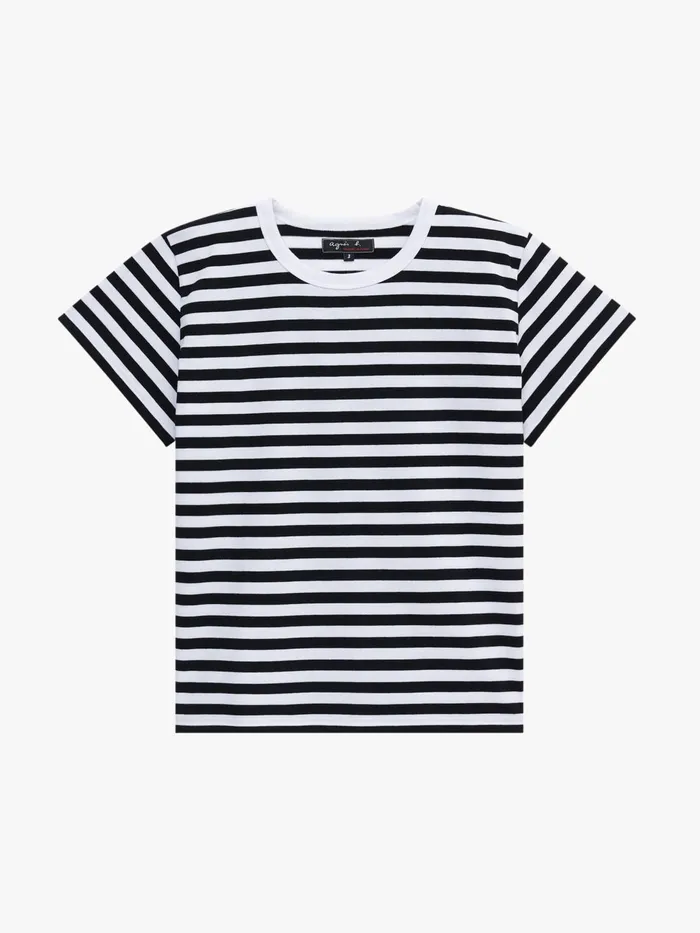 Agns B Tshirts and Tank Tops Women Striped Brando Tshirt