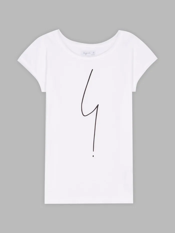 Agns B Tshirts and Tank Tops Women White Short Sleeves Australie 034irony034 Tshirt