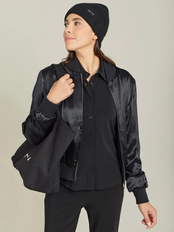 Agns B Tops and Shirts Women Black Jersey Crpe Boys Boys Shirt