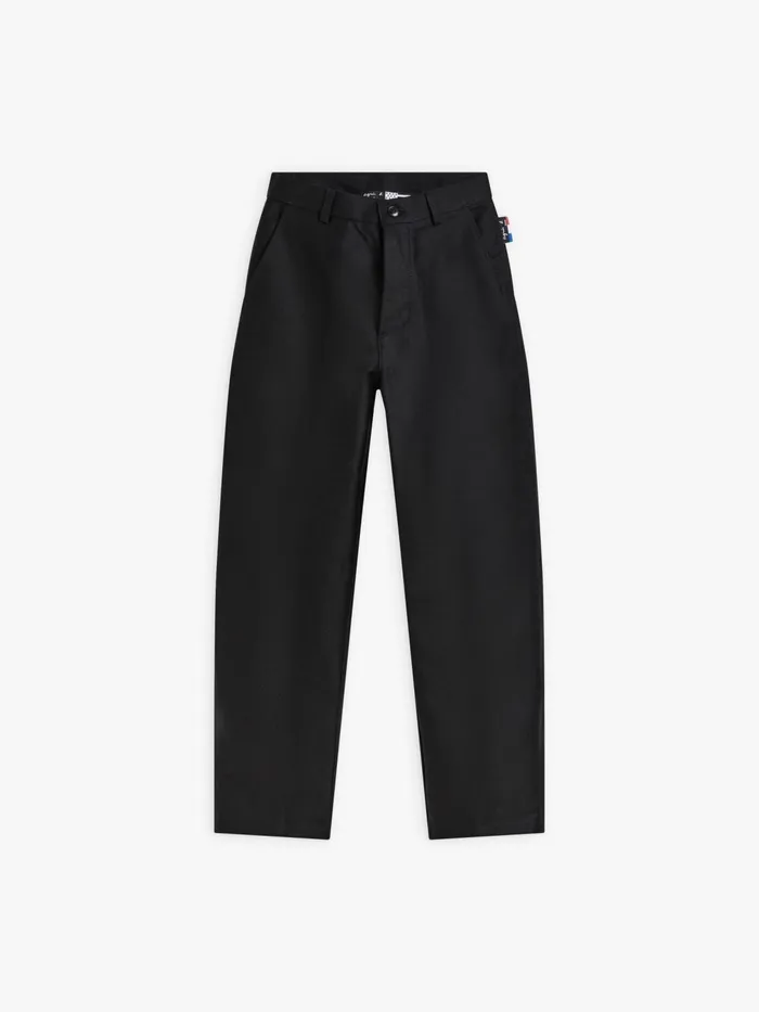 Agns B Trousers and Jeans Women Black Cotton Trousers X Dolmen
