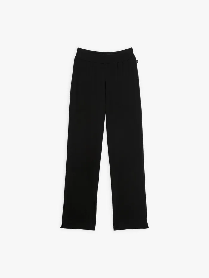 Agns B Trousers and Jeans Women Black Jersey Filipo Trousers