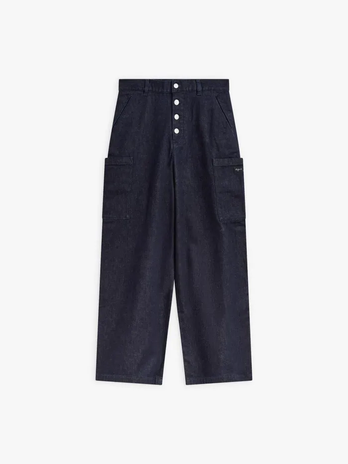 Agns B Trousers and Jeans Women Denim Cotton Trousers