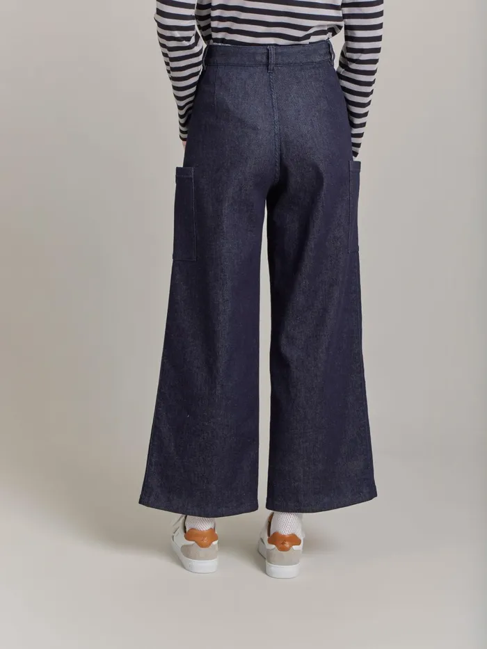 Agns B Trousers and Jeans Women Denim Cotton Trousers