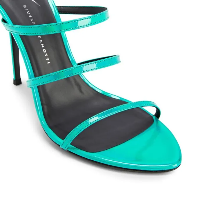 Alimha Green Women Giuseppe Zanotti Sandals