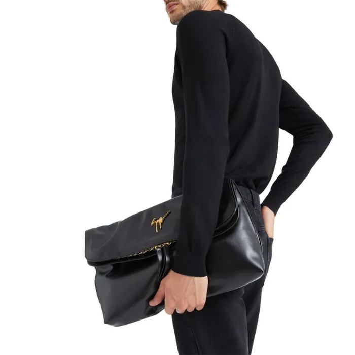 Alliaume Black Men Giuseppe Zanotti Bags and Accessories
