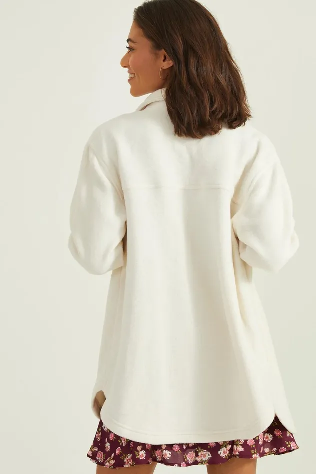 Altar039d State Adrianna Fleece Shacket Women Jackets