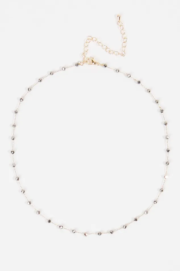Altar039d State Dainty Glass Bead Choker Necklace Women Jewelry