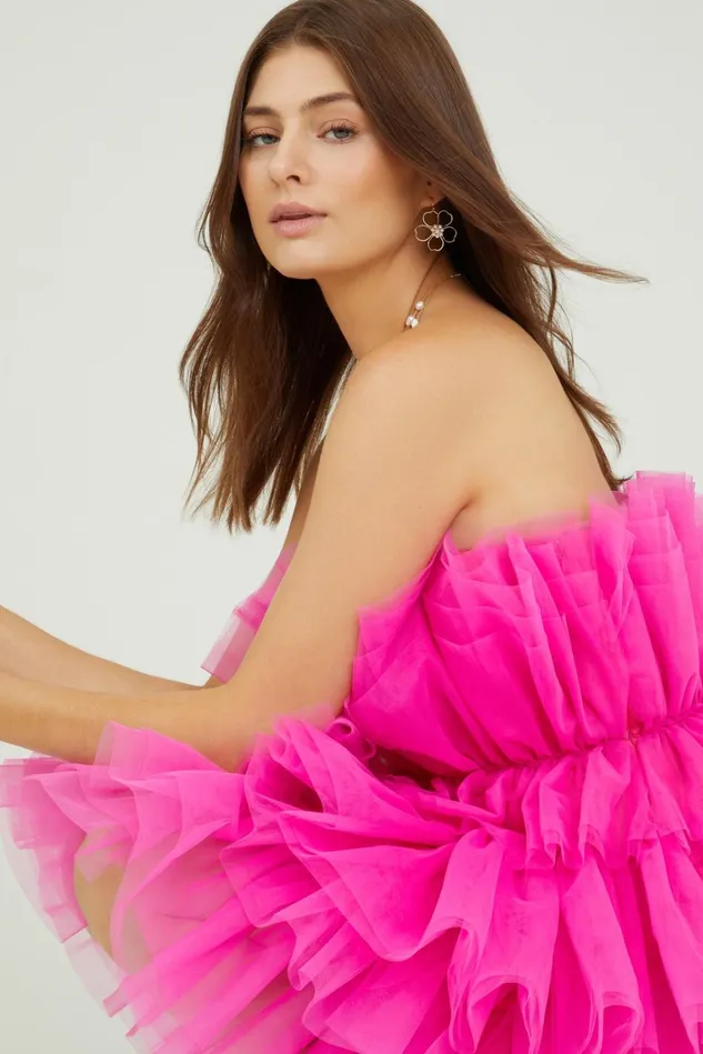 Altar039d State Daria Tulle Dress Women Mini