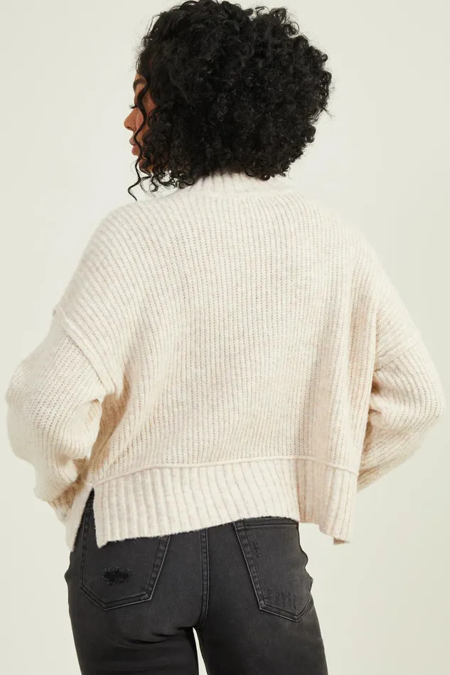 Altar039d State Josie Mock Neck Sweater Women Sweaters