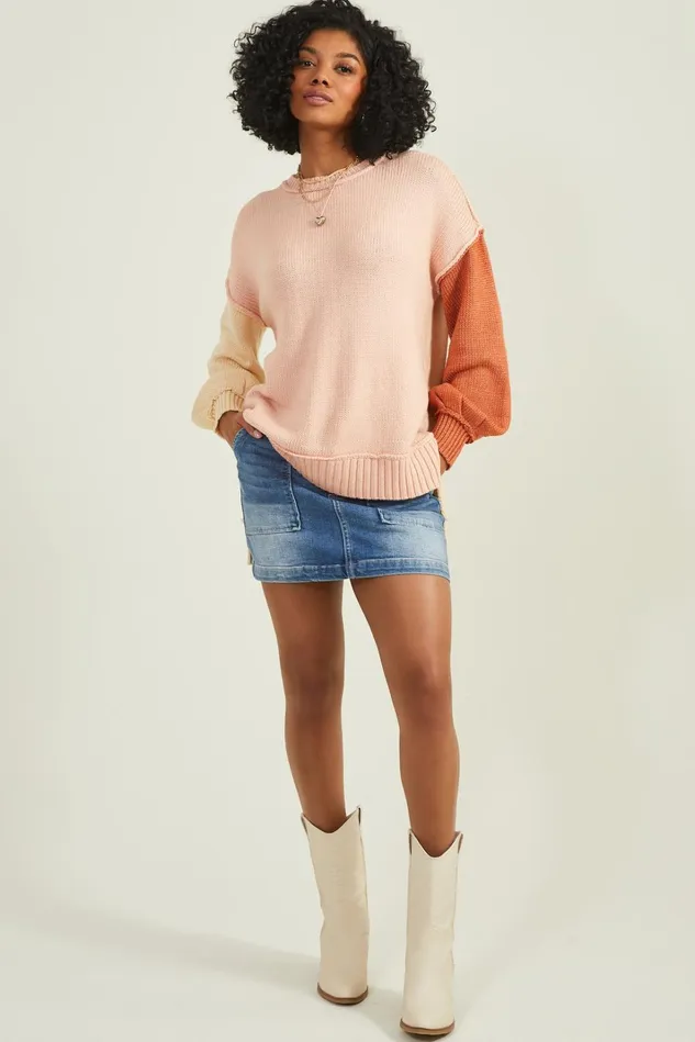 Altar039d State Kimia Colorblock Sweater Women Sweaters