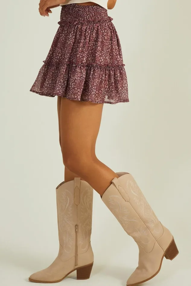 Altar039d State Layla Floral Skirt Women Skirts Skorts