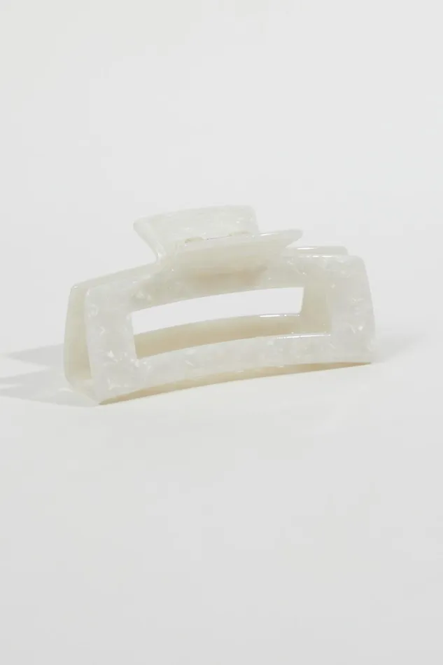 Altar039d State Marble Rectangle Claw Clip Women Hair Accessories