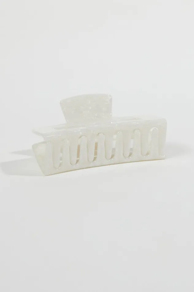 Altar039d State Marble Rectangle Claw Clip Women Hair Accessories