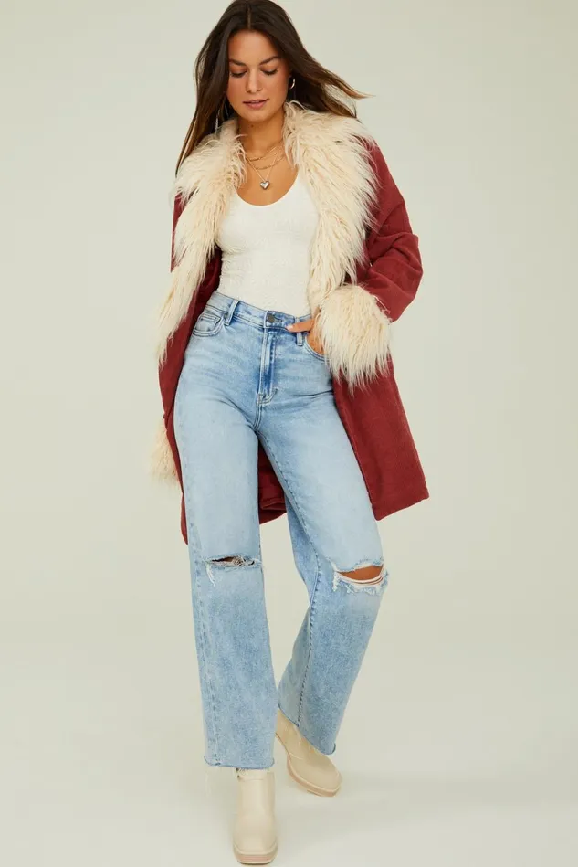 Altar039d State Meredith Fur Jacket Women Jackets