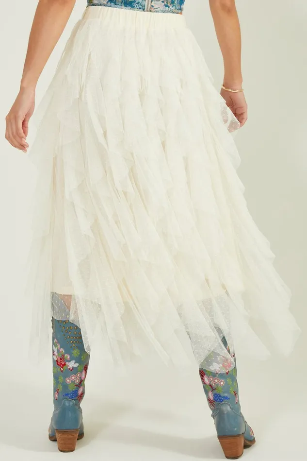 Altar039d State Nia Tulle Waterfall Skirt Women Skirts Skorts