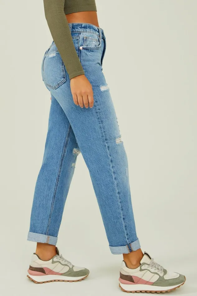 Altar039d State Scout Cuffed Straight Leg Jeans Women Jeans