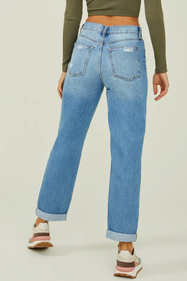 Altar039d State Scout Cuffed Straight Leg Jeans Women Jeans