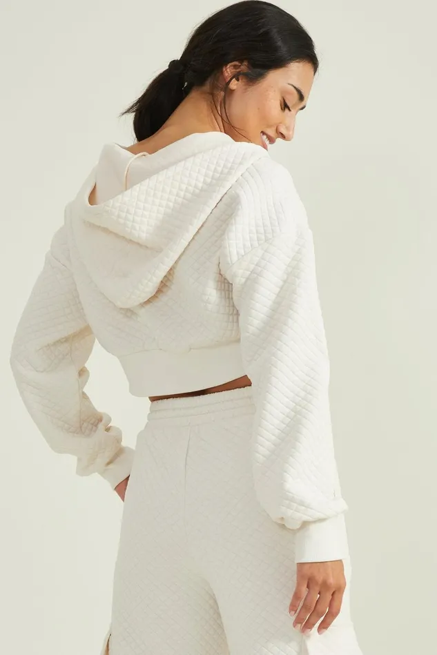 Altar039d State Solace Quilted Cropped Jacket Women Activewear
