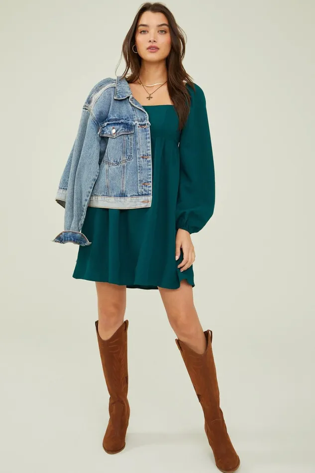 Altar039d State Sophia Babydoll Dress Women Casual