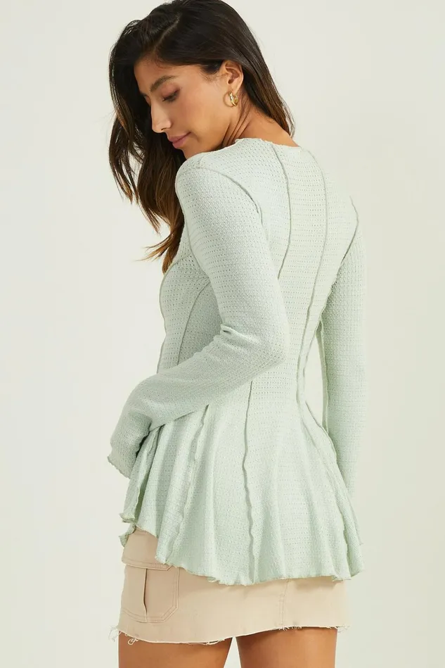 Altar039d State Tinsley Pieced Tunic Top Women Blouses