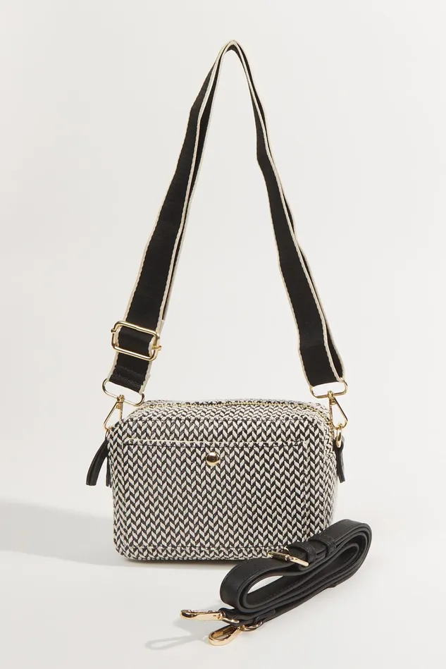 Altar039d State Tweed Herringbone Camera Crossbody Bag Women Handbags
