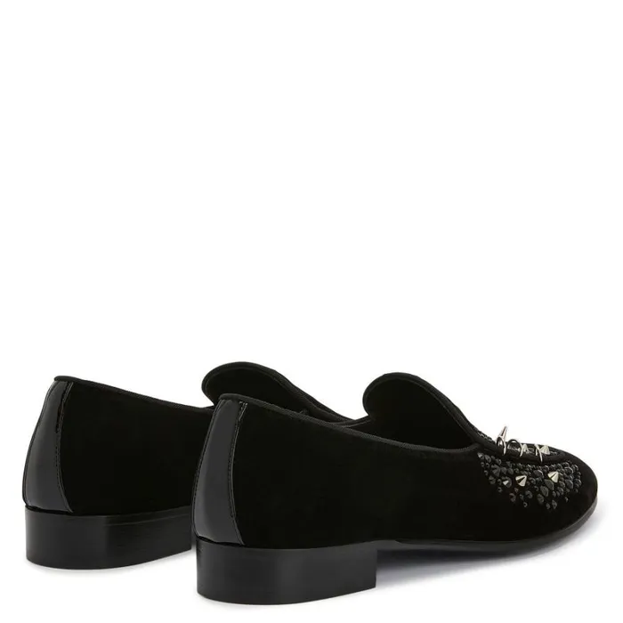 Alvaro Studs Black Men Giuseppe Zanotti Shoes