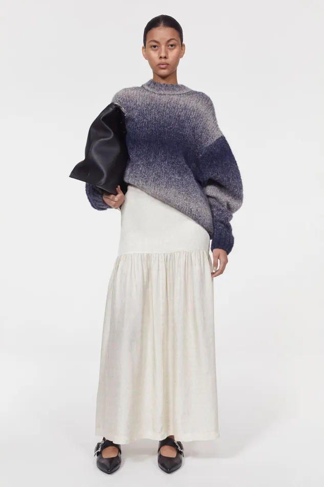 Amalthea Brush Skirt Canvas Women Rodebjer Skirts