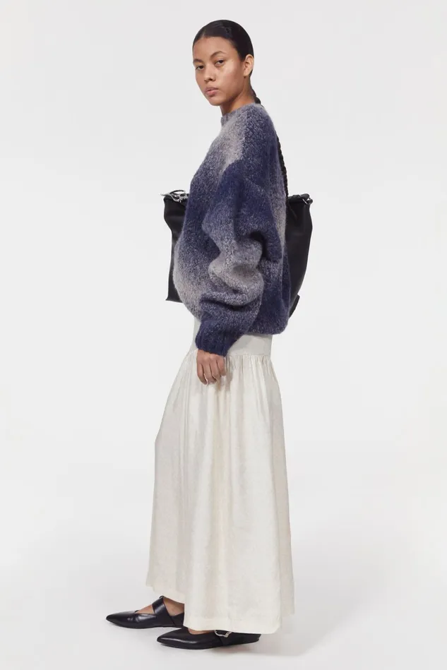 Amalthea Brush Skirt Canvas Women Rodebjer Skirts