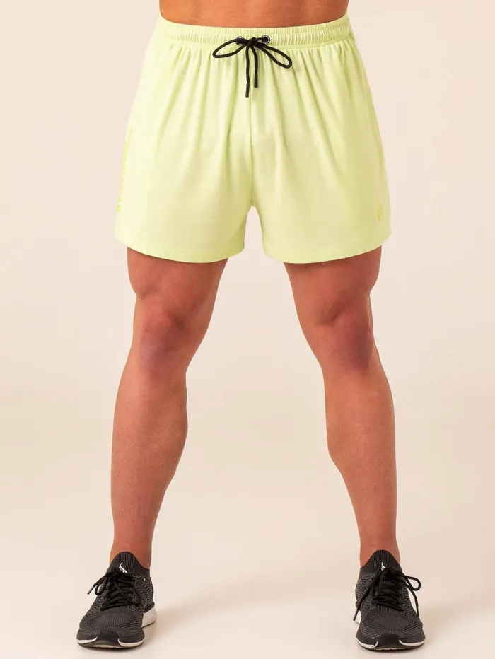 Arnie Shorts 8211 Lime Men Ryderwear Gym Shorts