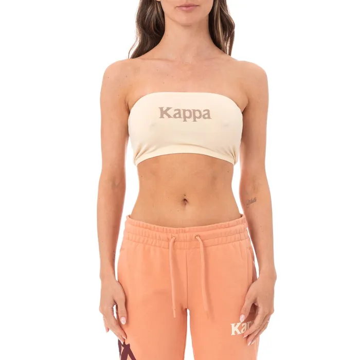 Authentic Ambohidratrimo Bandeau 8211 Beige Beige Kappa Womens TShirts Online Authentic Ambohidratrimo Bandeau 8211 Beige Beige Kappa Womens TShirts Online